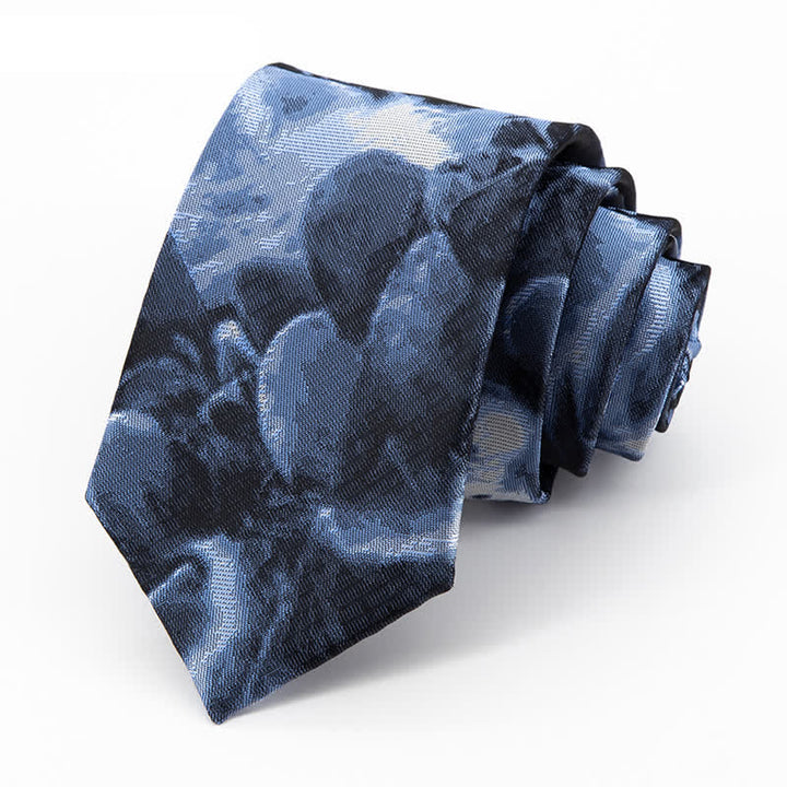 Corbata abstracta azul oscuro Dreamworld para hombre