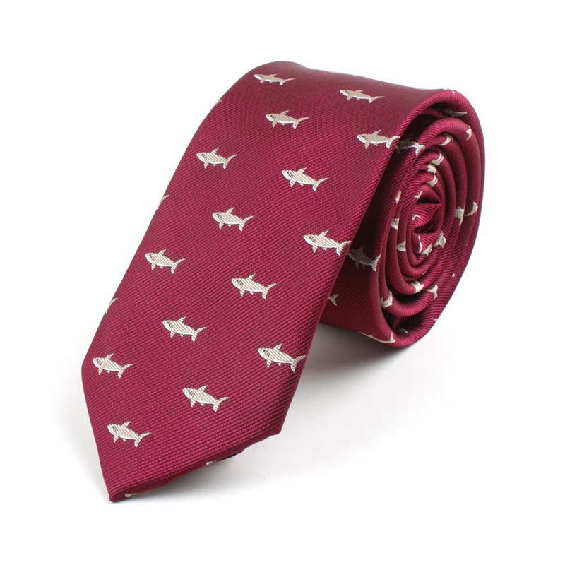 Corbata para hombre con motivos de dibujos animados bonitos