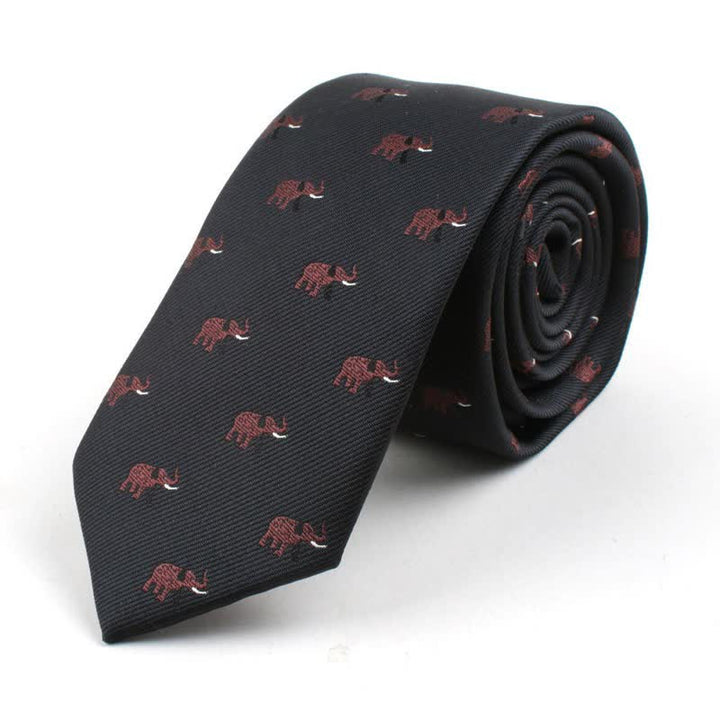 Corbata para hombre con motivos de dibujos animados bonitos