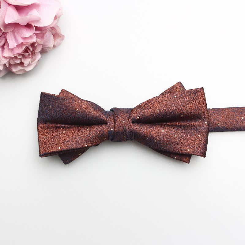 Pajarita formal clásica estampada para hombre