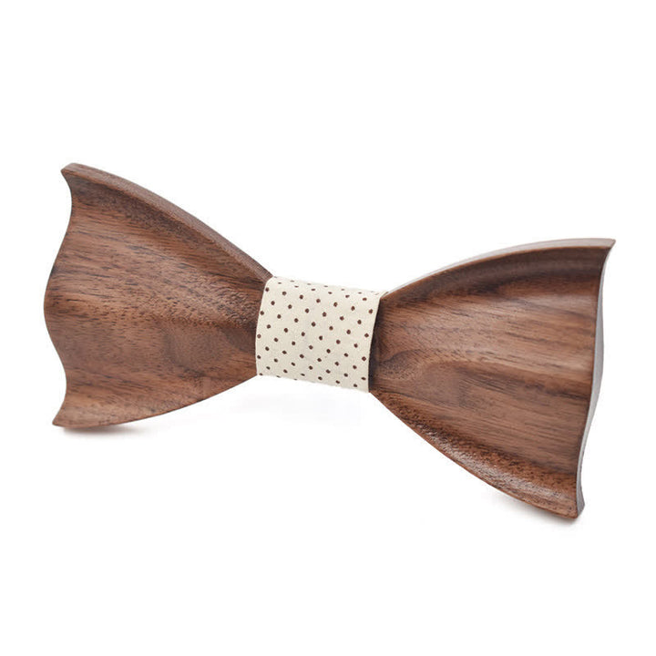 Pajarita clasica de madera de arce para hombre