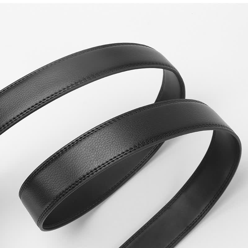 Cinturón de cuero con trinquete automático Dragon Business para hombre