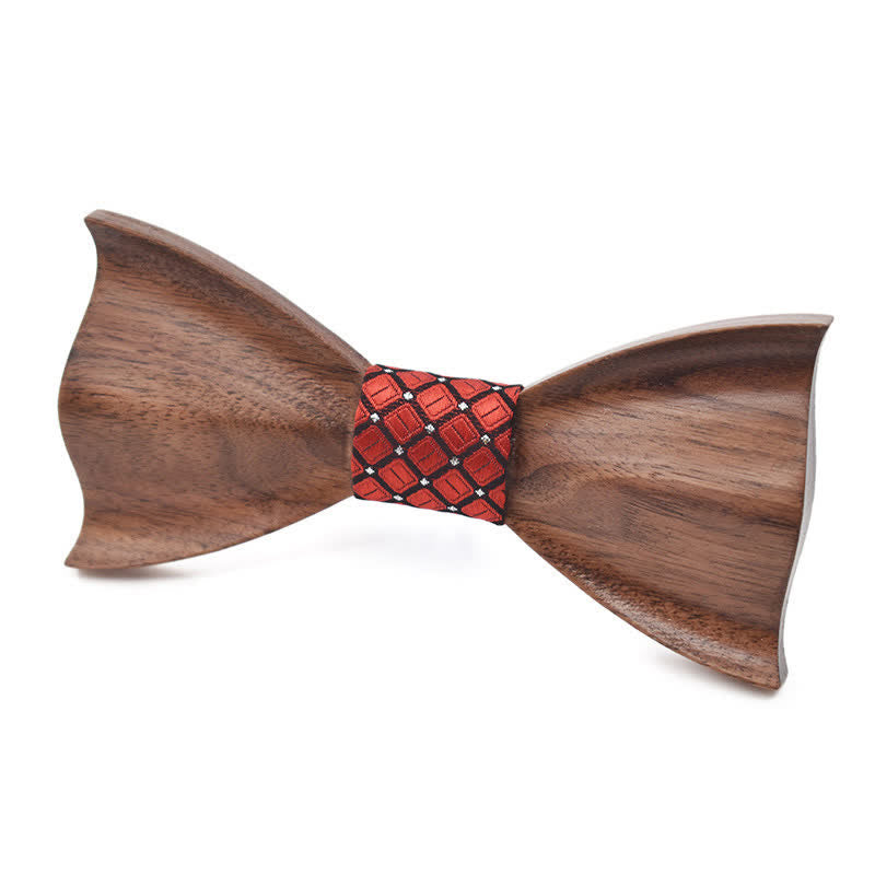 Pajarita clasica de madera de arce para hombre