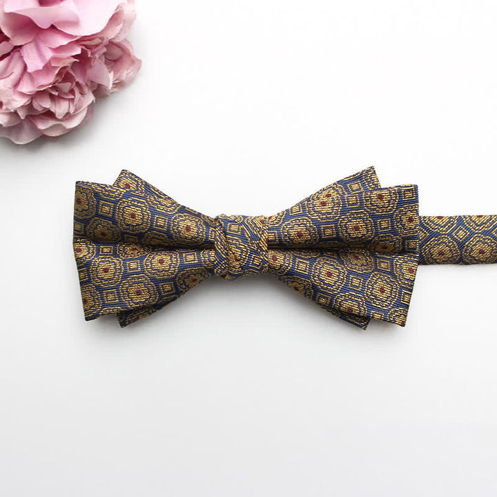 Pajarita formal clásica estampada para hombre