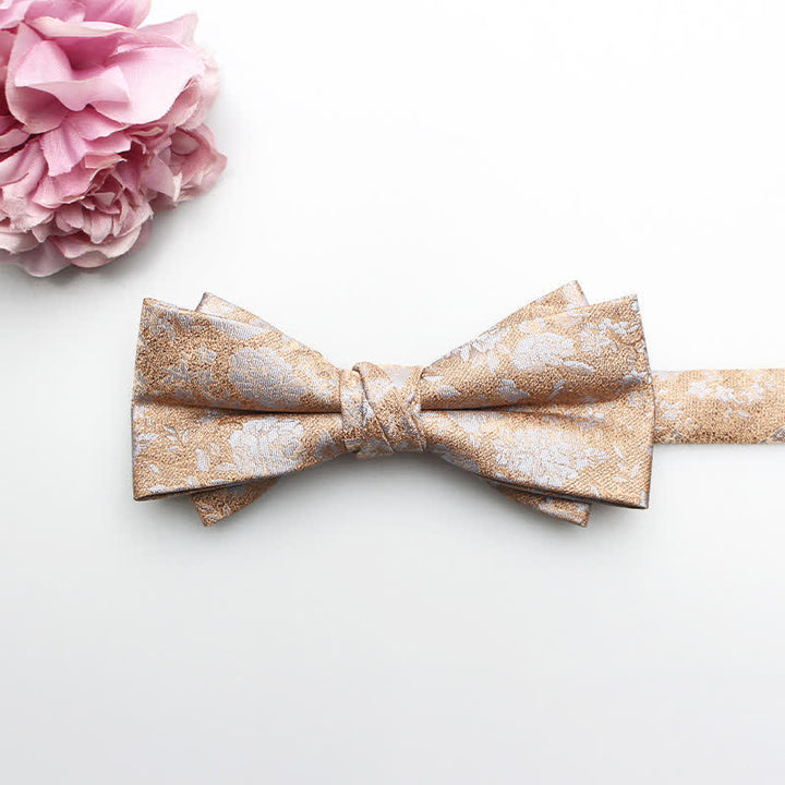 Pajarita formal clásica estampada para hombre