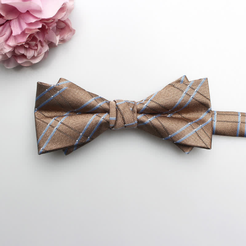 Pajarita formal clásica estampada para hombre