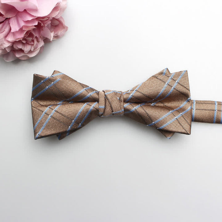 Pajarita formal clásica estampada para hombre
