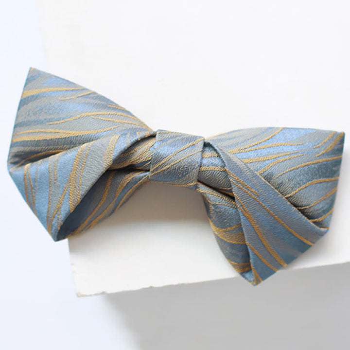 Pajarita azul grisáceo Spring Breeze para hombre