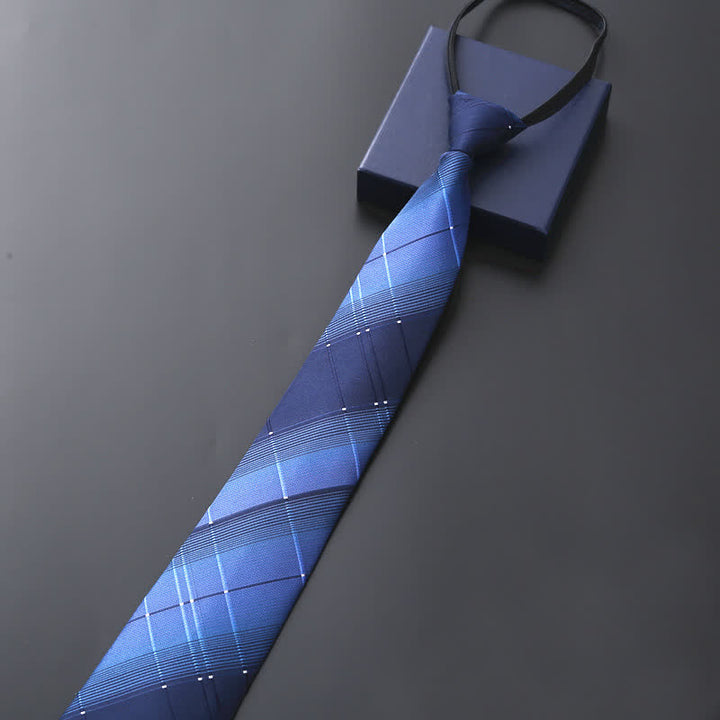 Corbata de boda con cremallera oficial para hombre