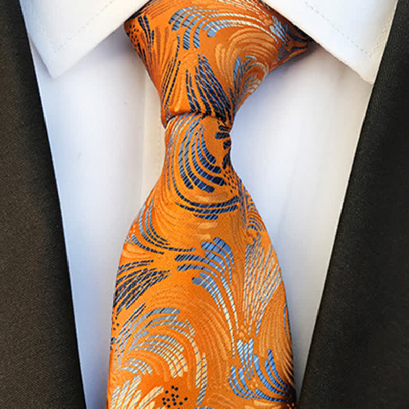 Corbata con estampado espectacular para hombre