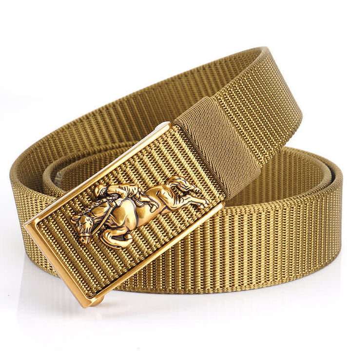 Cinturón de nailon para montar a caballo para hombre