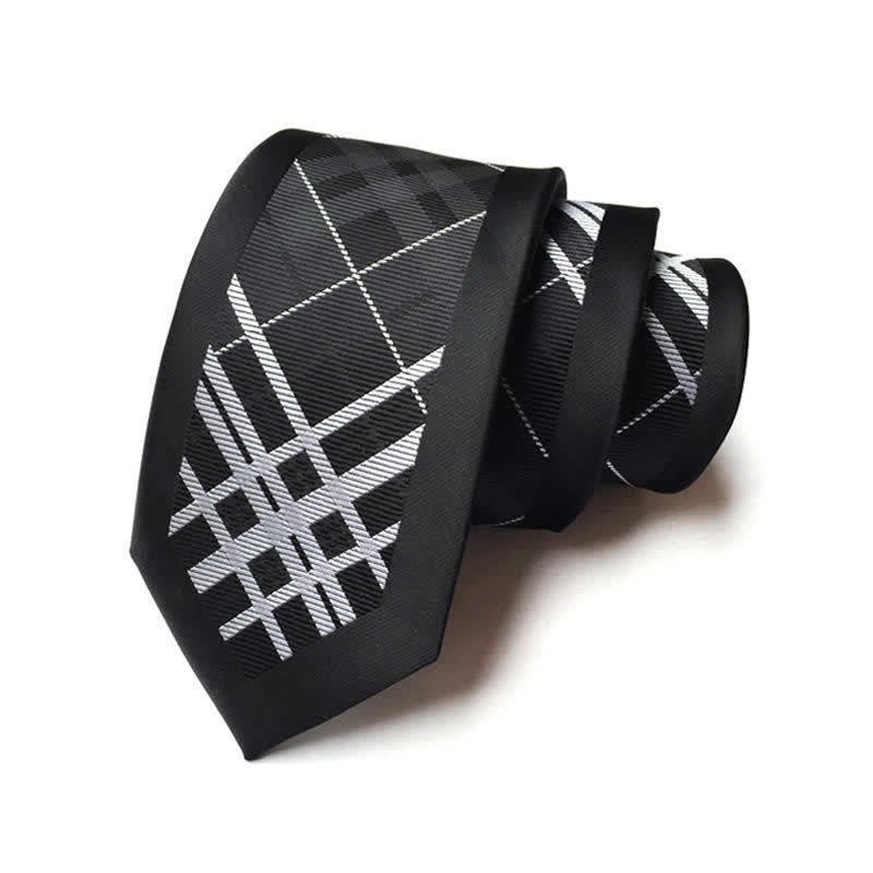 Corbata a cuadros Nobility atemporal para hombre