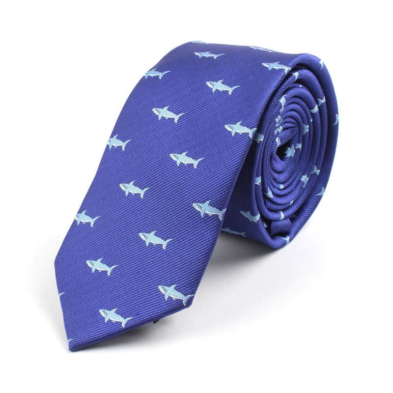 Corbata para hombre con motivos de dibujos animados bonitos