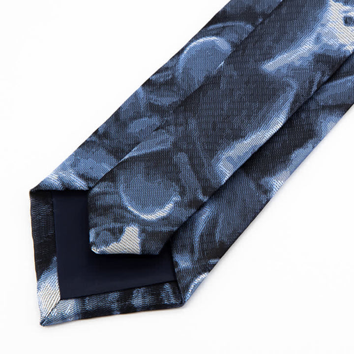 Corbata abstracta azul oscuro Dreamworld para hombre