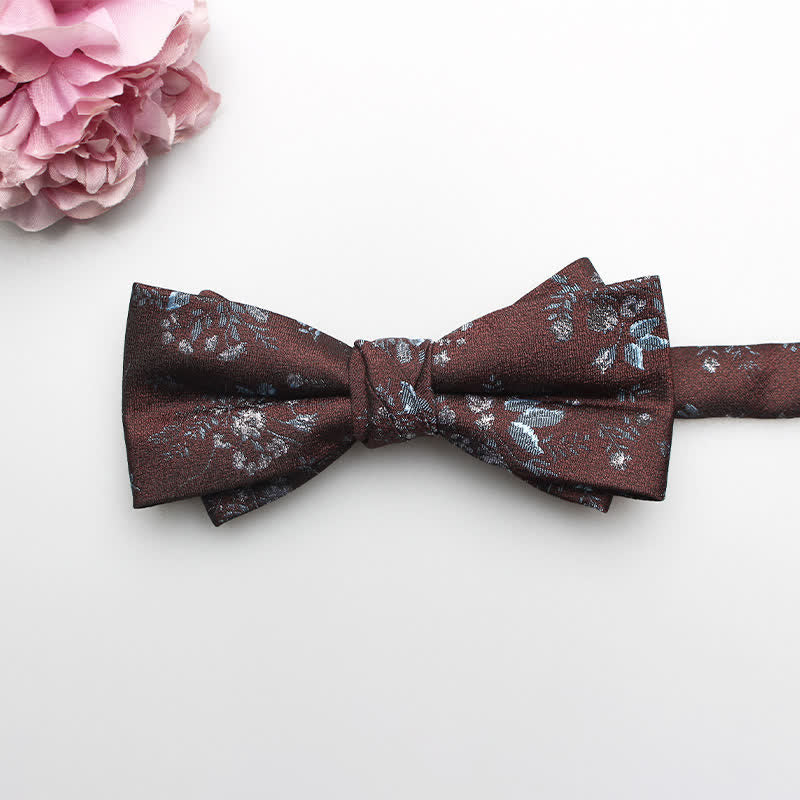 Pajarita formal clásica estampada para hombre