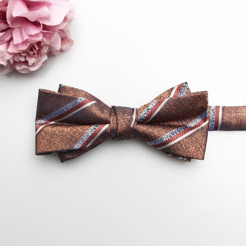 Pajarita formal clásica estampada para hombre