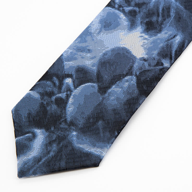 Corbata abstracta azul oscuro Dreamworld para hombre