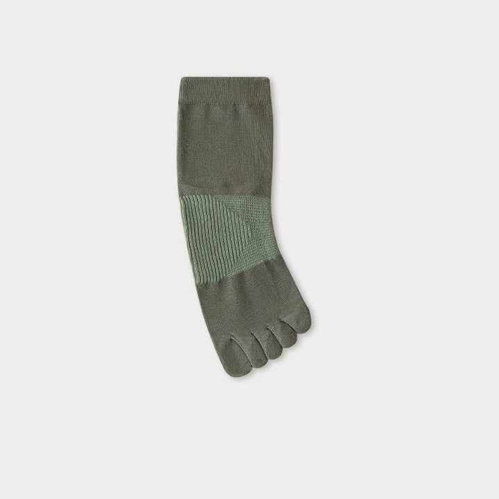 Calcetines de algodón puro con cinco dedos divididos para hombre