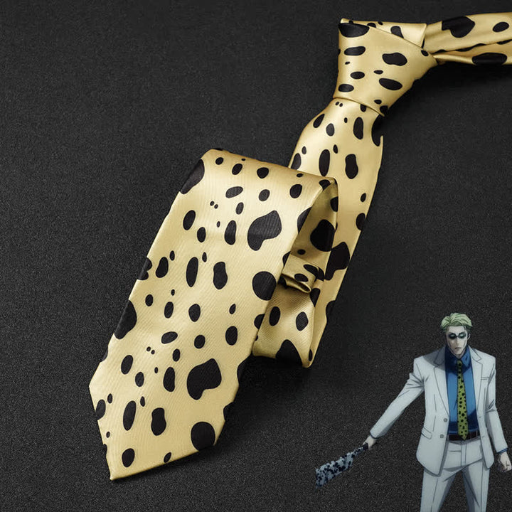 Corbata de cosplay Jujutsu Kaisen Kento Nanami para hombre