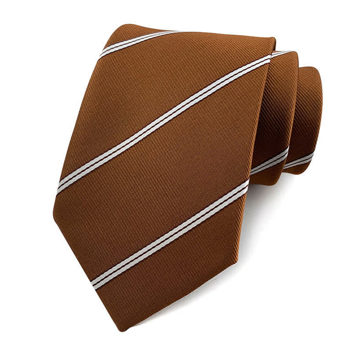 Corbata de oficina tradicional de rayas de Repp para hombre