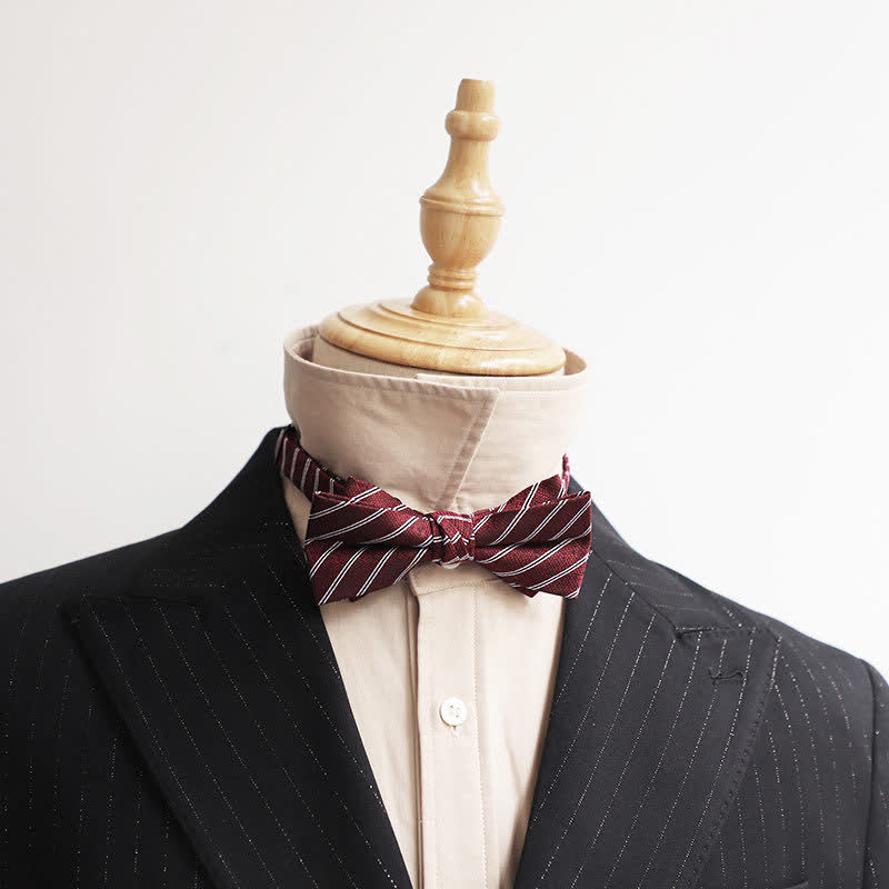 Pajarita de caballero de la serie Burgundy para hombre