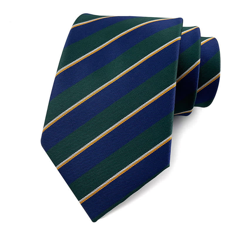 Corbata de oficina tradicional de rayas de Repp para hombre