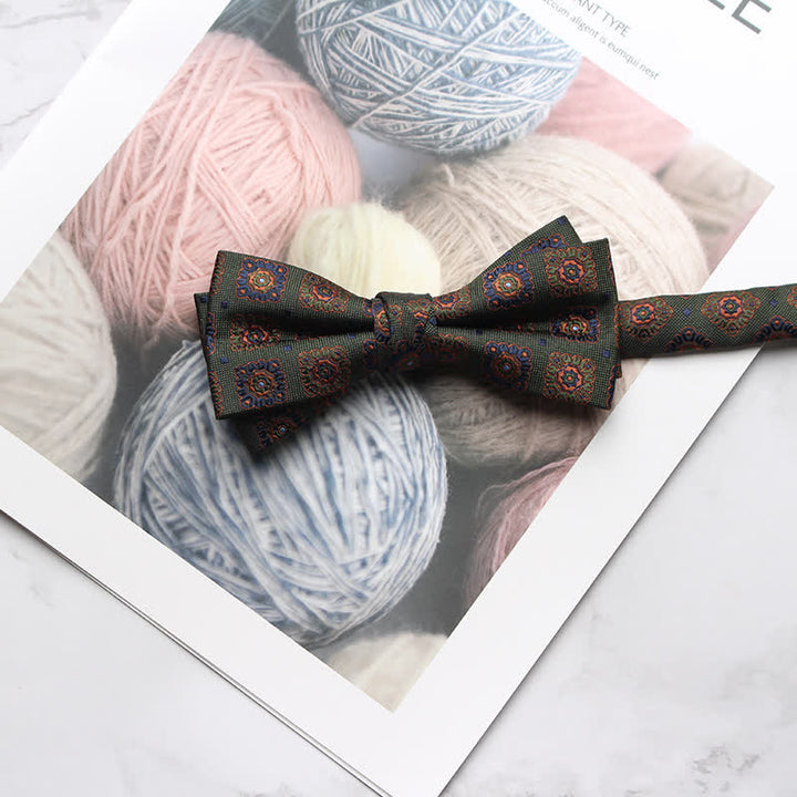 Pajarita de fiesta con estampado floral de varios estilos para hombre