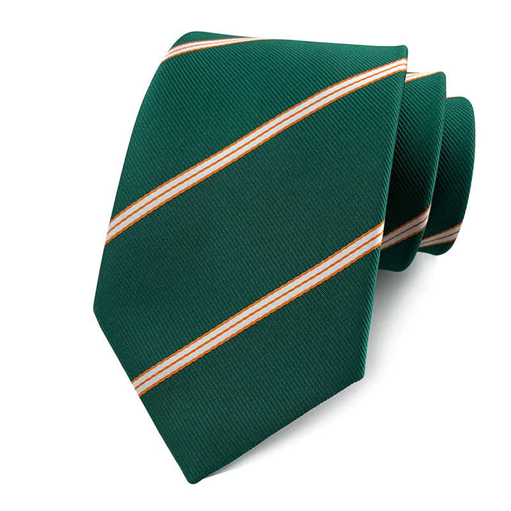 Corbata de oficina tradicional de rayas de Repp para hombre