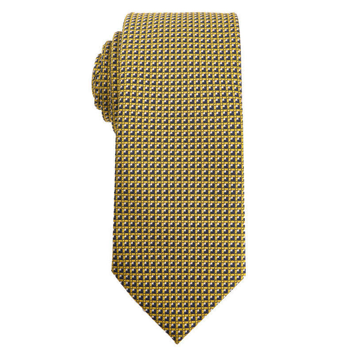 Corbata para hombre de la serie Fresh Green & Yellow