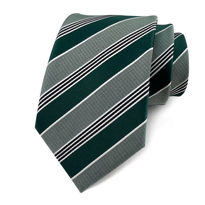 Corbata de oficina tradicional de rayas de Repp para hombre