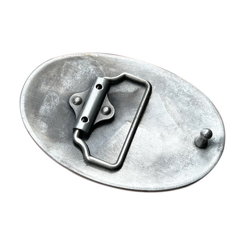 Cinturón de cuero con hebilla tribal de jefe indio para hombre, hecho a mano