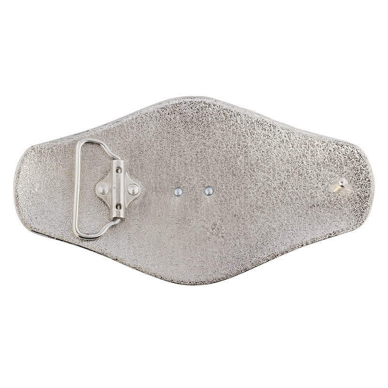 Cinturón de cuero con hebilla de animal dorado estilo occidental para hombre, hecho a mano
