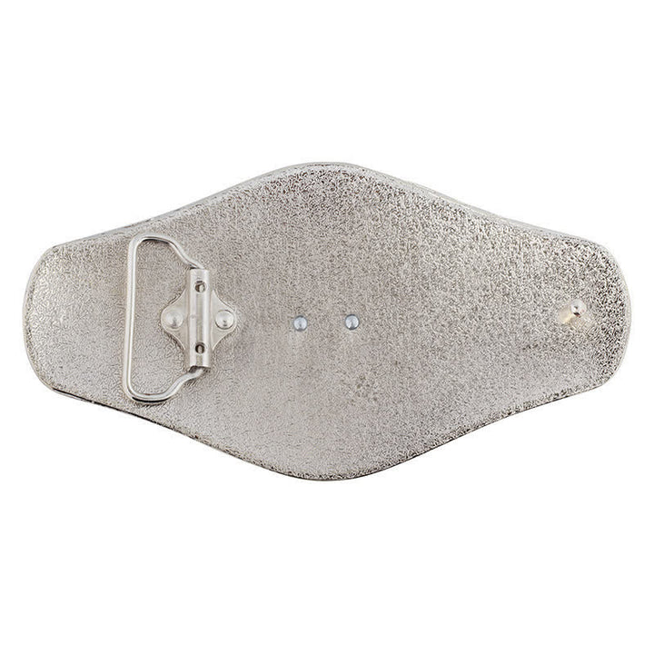Cinturón de cuero con hebilla de animal dorado estilo occidental para hombre, hecho a mano