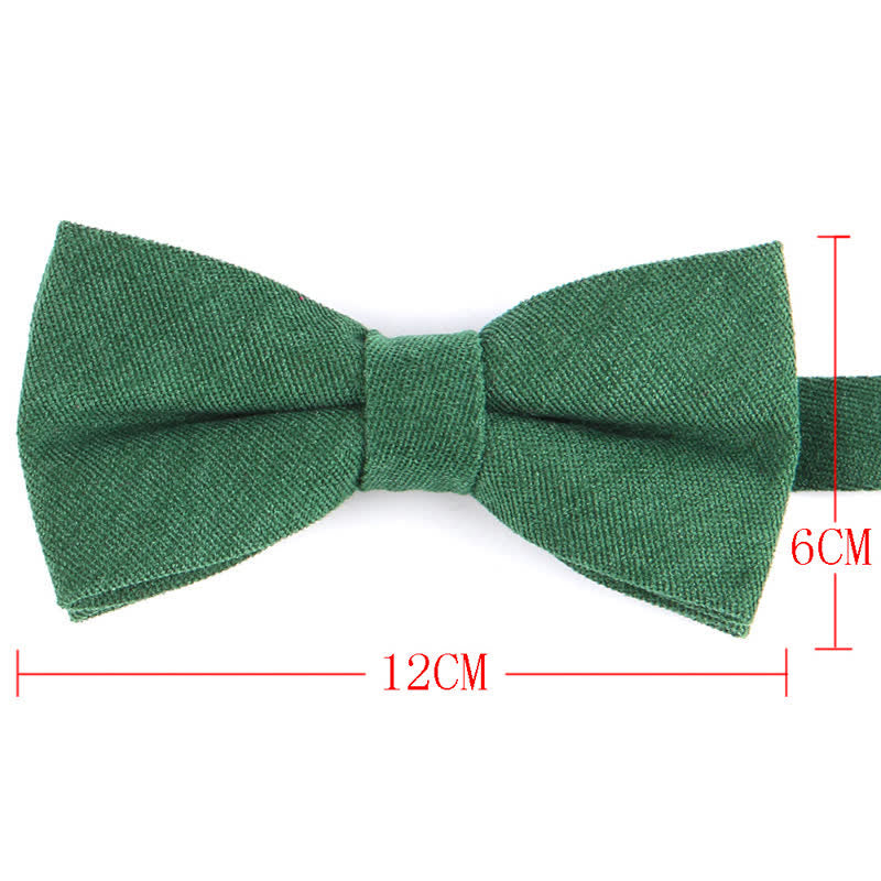 Pajarita formal de gamuza color caramelo liso para hombre