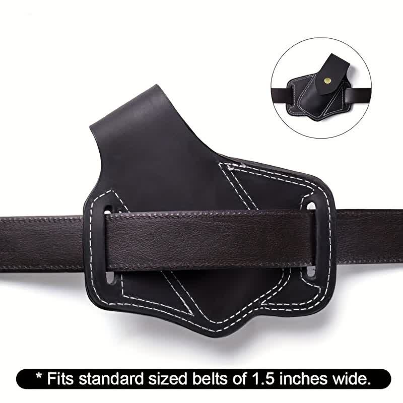 Bolsa de cuero con funda para cinturón y organizador de herramientas EDC