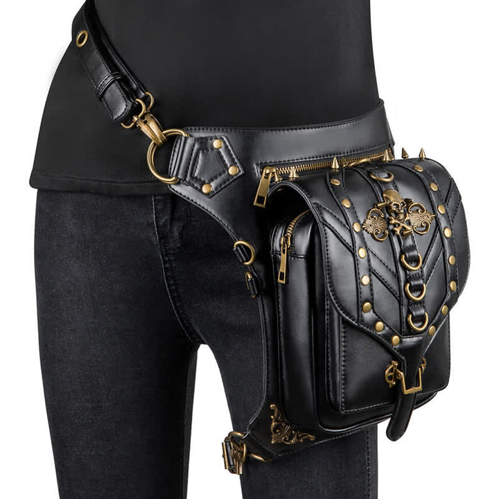 Riñonera Steampunk para el muslo, para hombro, cintura y pierna