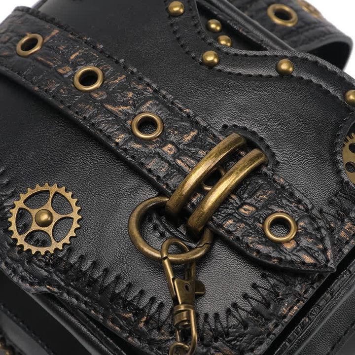 Riñonera con cadena Steampunk para exteriores