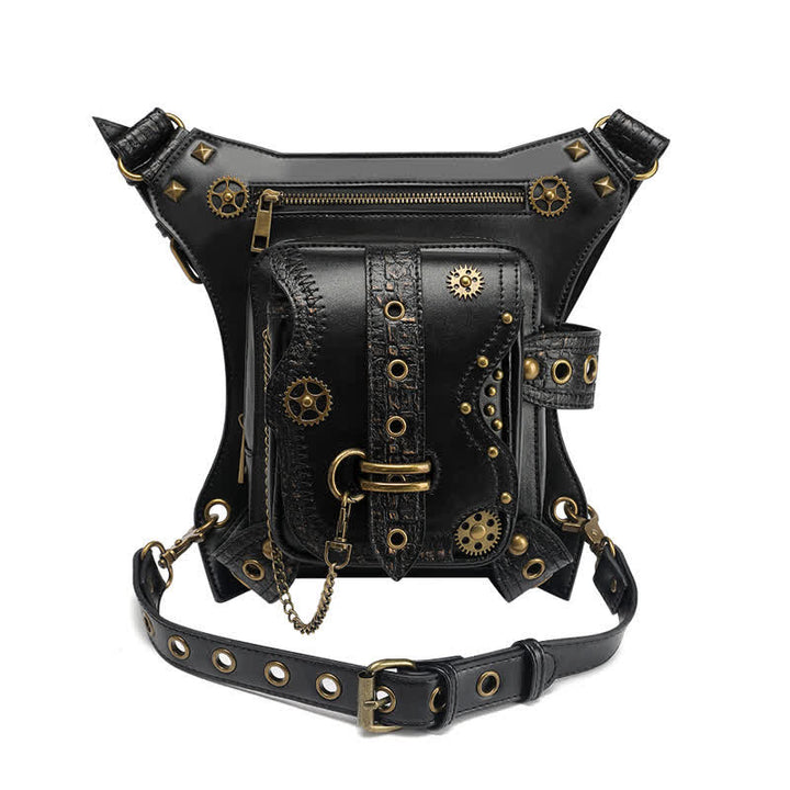 Riñonera con cadena Steampunk para exteriores