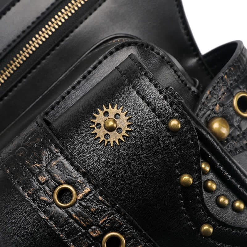 Riñonera con cadena Steampunk para exteriores