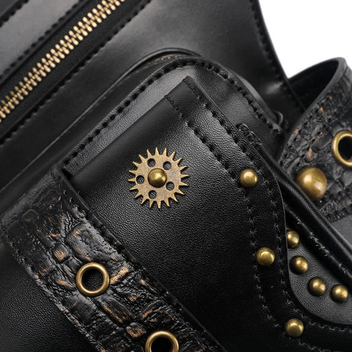 Riñonera con cadena Steampunk para exteriores