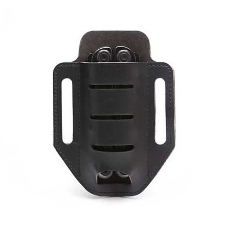 Funda de cuero para cinturón con funda para herramientas múltiples tácticas EDC