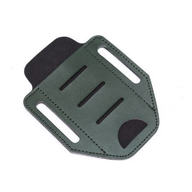 Funda de cuero para cinturón con funda para herramientas múltiples tácticas EDC