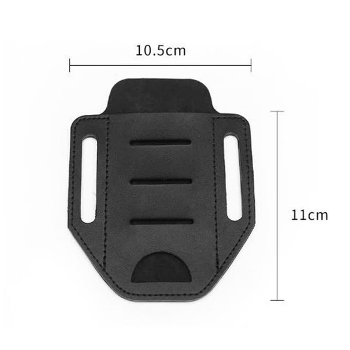 Funda de cuero para cinturón con funda para herramientas múltiples tácticas EDC