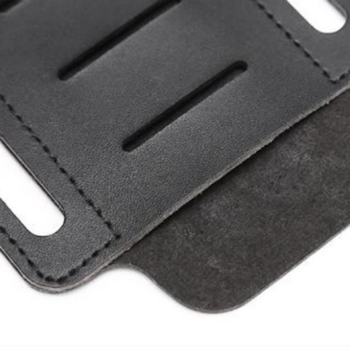 Funda de cuero para cinturón con funda para herramientas múltiples tácticas EDC
