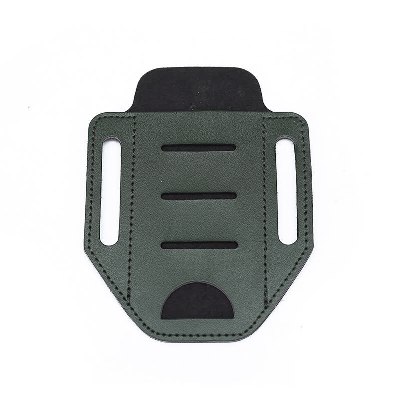 Funda de cuero para cinturón con funda para herramientas múltiples tácticas EDC