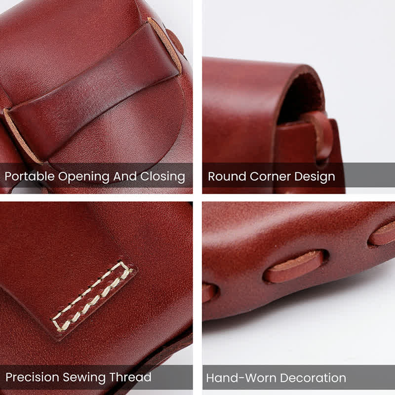 Estuche protector para cigarrillos, soporte para encendedor, bolso de cuero para cinturón