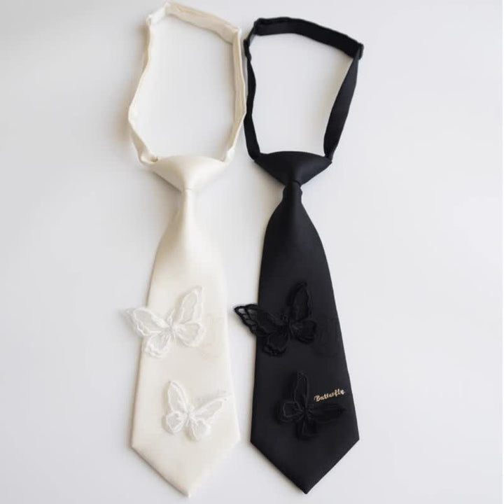 Corbata pequeña de mariposa de estilo informal preatada para hombre