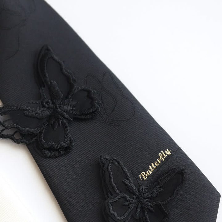 Corbata pequeña de mariposa de estilo informal preatada para hombre