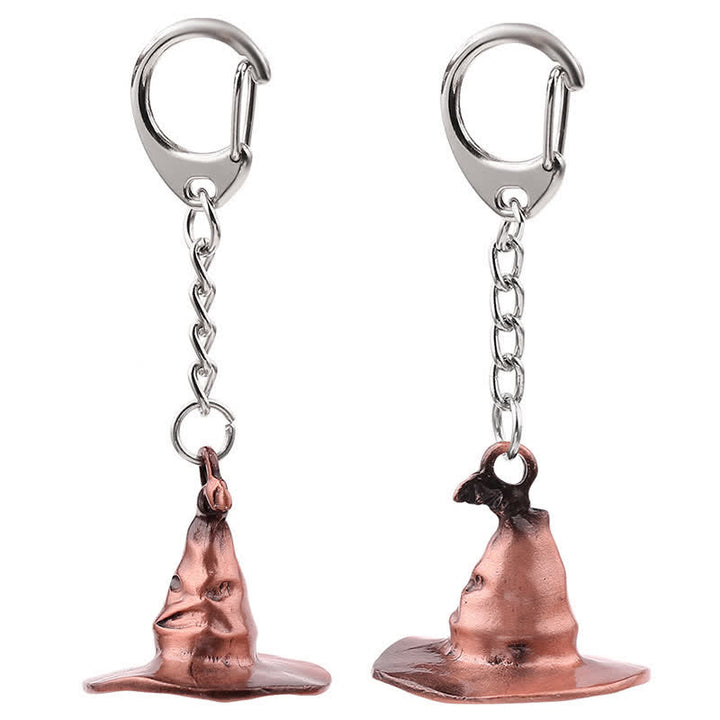 Llavero con colgante de sombrero de bruja mágico - image 7