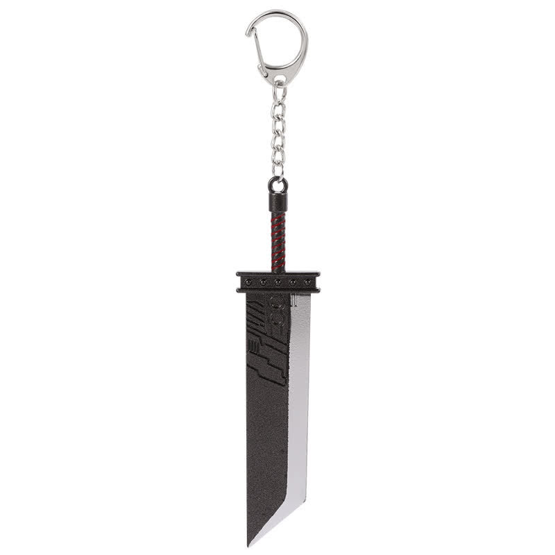 Llavero colgante con modelo de arma espada
